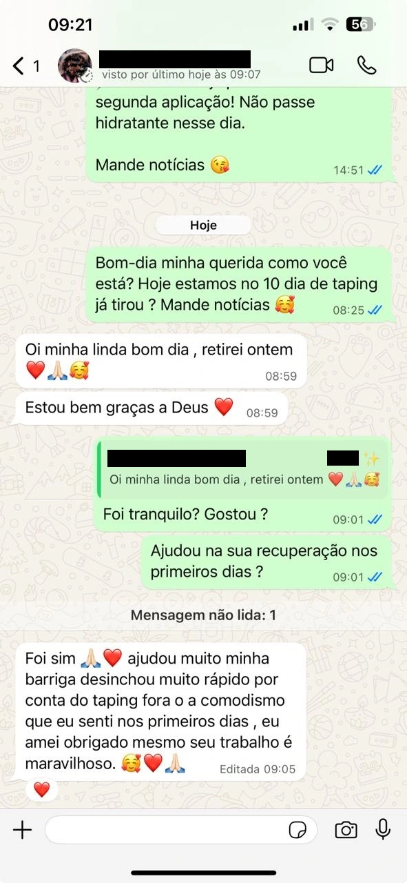 Depoimento de mamãe atendida pela Sheila — 1