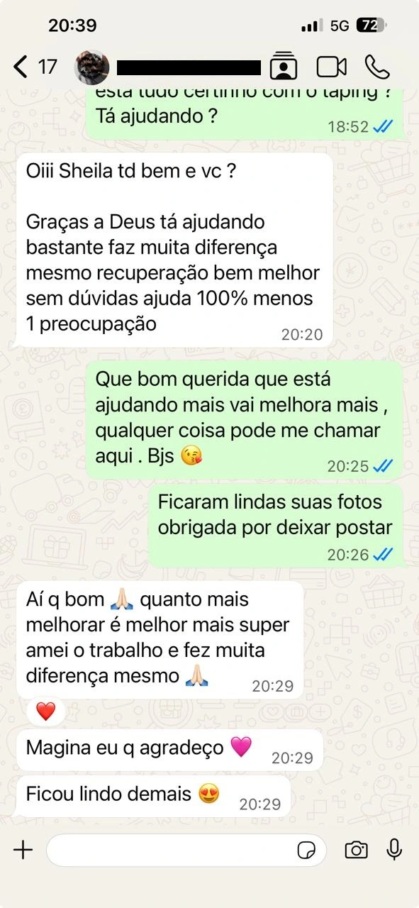 Depoimento de mamãe atendida pela Sheila — 5